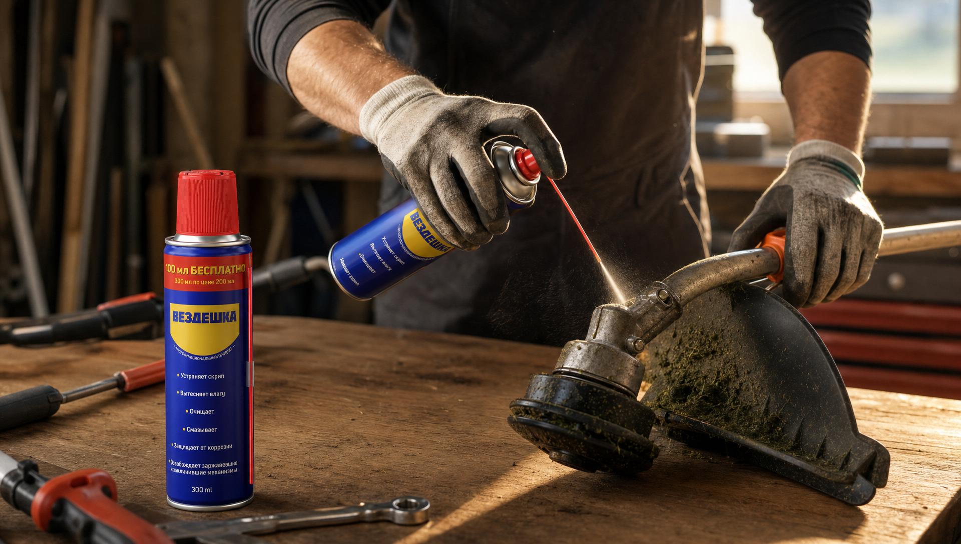 ВЕЗДЕШКА (универсальная смазка-аэрозоль) - аналог WD-40 ВЕЗДЕШКА (универсальная смазка-аэрозоль) - аналог WD-40