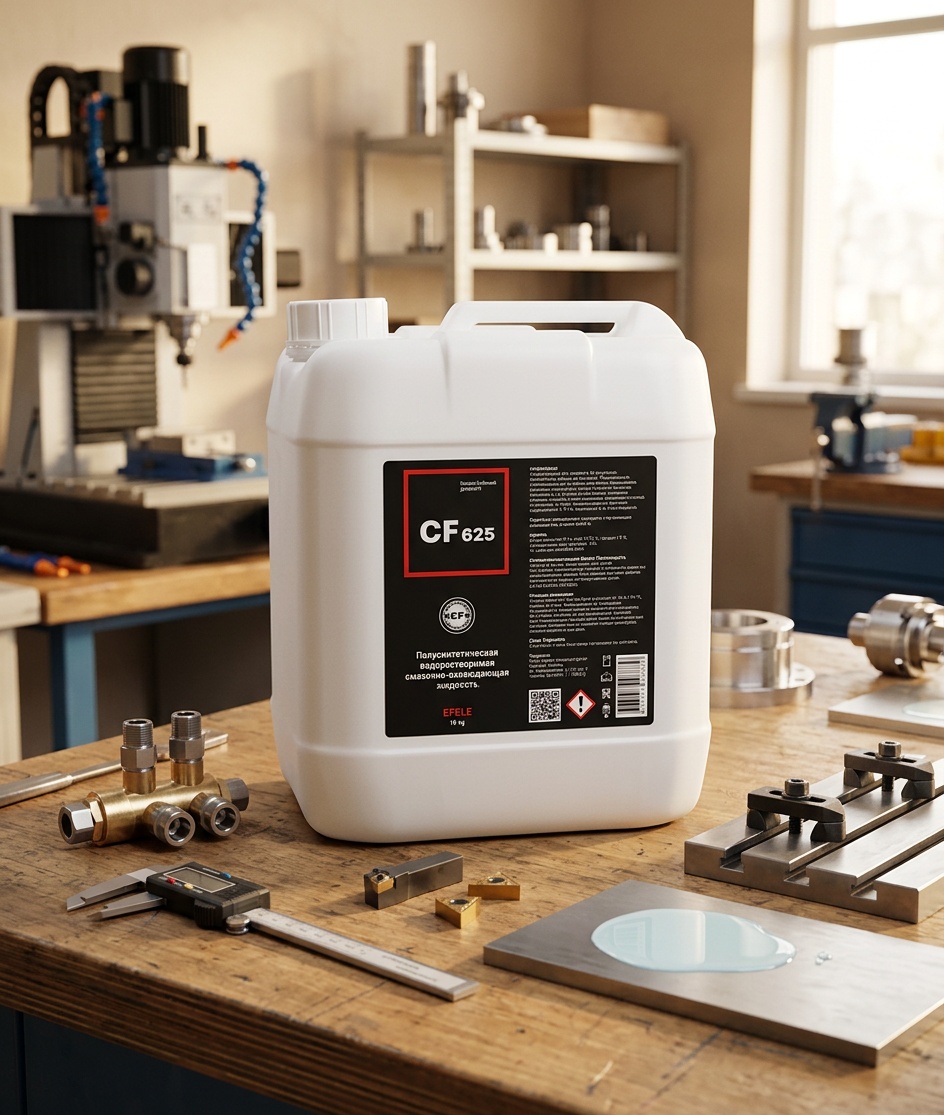 EFELE CF-625 (полусинтетическая водорастворимая) - продукт в рабочей среде