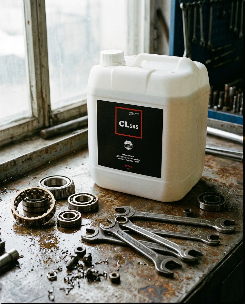 EFELE CL-555 (очиститель для систем СОЖ) — продукт в рабочей среде